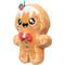 Show in main carousel: FuzzYard Christmas Mistle-Dough Dog Toy, Small, Brown slide 2 of 5
