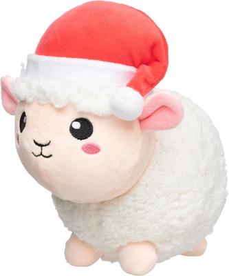 Show full view: FuzzYard Christmas Fleece Navidad Dog Toy, White slide 2 of 4