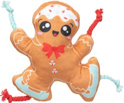 FuzzYard Christmas Biscuit Blader Cat Toy, Brown slide 2 of 2