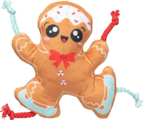 Show full view: FuzzYard Christmas Biscuit Blader Cat Toy, Brown slide 2 of 2