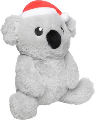 Show full view: FuzzYard Christmas Coco Koala Dog Toy, Small, Grey slide 2 of 5