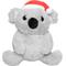 Show in main carousel: FuzzYard Christmas Coco Koala Dog Toy, Small, Grey slide 1 of 5