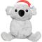 Show in main carousel: FuzzYard Christmas Coco Koala Dog Toy, Large, Grey slide 1 of 6