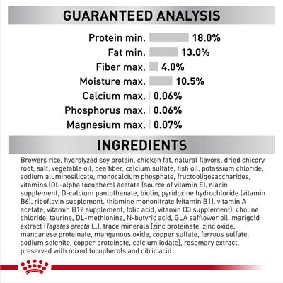 Show full view: Royal Canin Veterinary Diet Multifunction Urinary SO + Hydrolyzed Protein Dry Dog Food, 17.6-lb bag slide 6 of 10