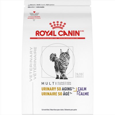 Royal Canin Veterinary Diet Royal Canin Veterinary Diet Multifunction Urinary SO Aging 7+ & Calm Dry Cat Food, 17.6-lb bag