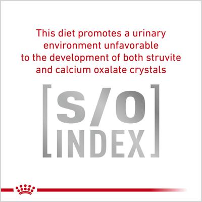 Show full view: Royal Canin Veterinary Diet Multifunction Urinary SO + Satiety + Calm Loaf in Sauce Wet Cat Food, 5.1-oz can, case of 24 slide 7 of 9