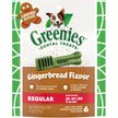 Show in main carousel: Greenies Regular Gingerbread Flavor Dental Dog Treats, 6-oz, 6 count slide 1 of 10