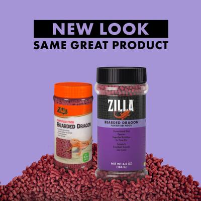 Show full view: Zilla Bearded Dragon Food, 6.5-oz bottle slide 2 of 10