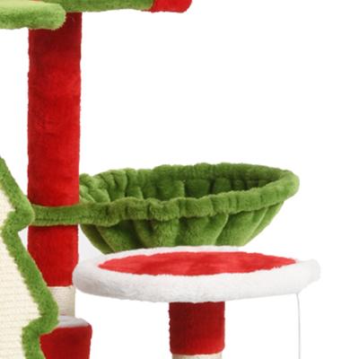 Show full view: Yitahome 75-in Multi-Level Christmas Cat Tree & Condo slide 7 of 8
