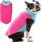 Show in main carousel: Gooby Half Stretch Fleece Dog Vest, Pink, Small slide 1 of 7