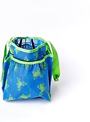 Mackey Equine Accessories Flying Frogs Horse Grooming Wash Rack Tote, Blue/Green slide 2 of 8