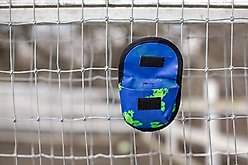 Mackey Equine Accessories Flying Frogs Horse Treat Bag, Blue/Green slide 2 of 5