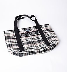 Mackey Equine Accessories Dandy Horse Personal Tote, Black/White/Red slide 2 of 7