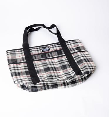 Show full view: Mackey Equine Accessories Dandy Horse Personal Tote, Black/White/Red slide 2 of 7