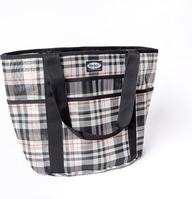 Show full view: Mackey Equine Accessories Dandy Horse Personal Tote, Black/White/Red slide 3 of 7