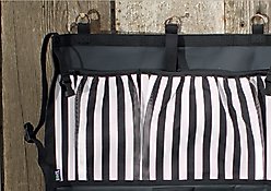 Mackey Equine Accessories Dandy Hanging Horse Tack Organizer, Black/White slide 2 of 2