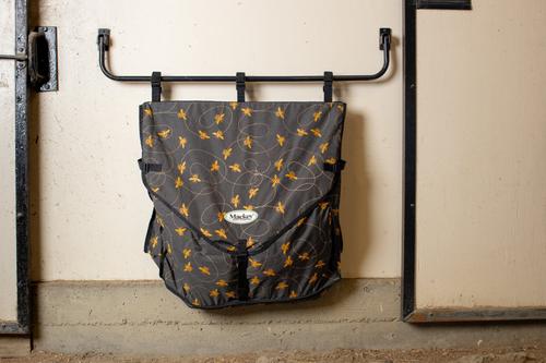 Show full view: Mackey Equine Accessories Bee Mine Horse Blanket Bag, Black/Yellow slide 9 of 9