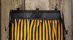 Mackey Equine Accessories Bee Mine Hanging Horse Tack Organizer, Black/Yellow slide 2 of 2