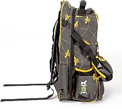 Mackey Equine Accessories Bee Mine Equestrian Backpack, Black/Yellow slide 2 of 9