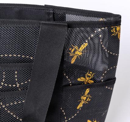 Show full view: Mackey Equine Accessories Bee Mine Horse Personal Tote, Black/Yellow slide 3 of 9