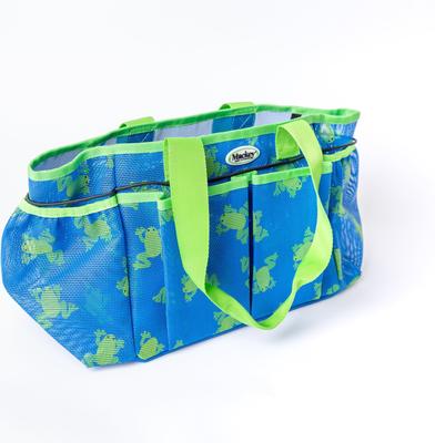 Show full view: Mackey Equine Accessories Flying Frogs Horse Grooming Wash Rack Tote, Blue/Green slide 6 of 8