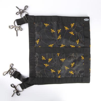 Show full view: Mackey Equine Accessories Bee Mine Horse Stall Guard, Black/Yellow slide 4 of 9