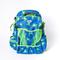 Show in main carousel: Mackey Equine Accessories Flying Frogs Equestrian Backpack, Blue/Green slide 3 of 6
