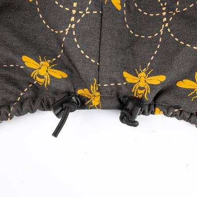 Show full view: Mackey Equine Accessories Bee Mine Dressage Saddle Cover, Black/Yellow slide 5 of 8