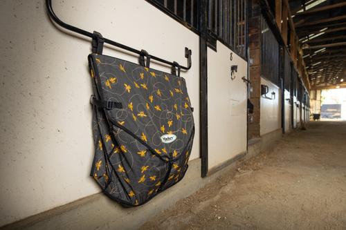 Show full view: Mackey Equine Accessories Bee Mine Horse Blanket Bag, Black/Yellow slide 8 of 9