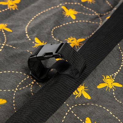 Show full view: Mackey Equine Accessories Bee Mine Horse Blanket Bag, Black/Yellow slide 6 of 9