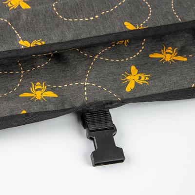 Show full view: Mackey Equine Accessories Bee Mine Horse Blanket Bag, Black/Yellow slide 3 of 9
