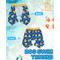 Show in main carousel: CuteBone Dog Swim Trunks, Blue/Yellow, Small slide 2 of 9