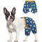Show in main carousel: CuteBone Dog Swim Trunks, Blue/Yellow, Small slide 1 of 9