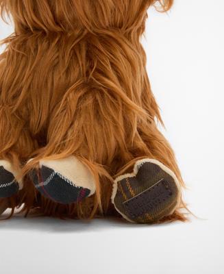 Show full view: Barbour Highland Cow Squeaky Plush Dog Toy slide 5 of 5