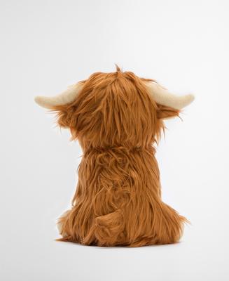 Show full view: Barbour Highland Cow Squeaky Plush Dog Toy slide 3 of 5