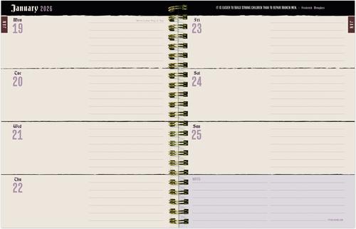 Show full view: 2026 Pretty Kitty Medium Weekly Monthly Planner slide 9 of 9