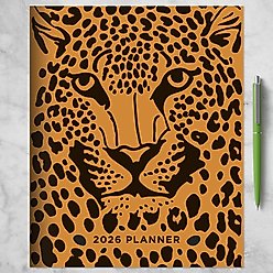 2026 Exotic Cat Large Monthly Planner slide 2 of 7