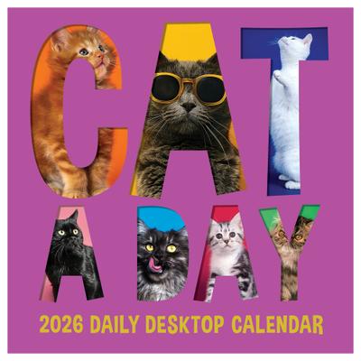 Show full view: 2026 Cat A Day Daily Desktop Calendar slide 3 of 6