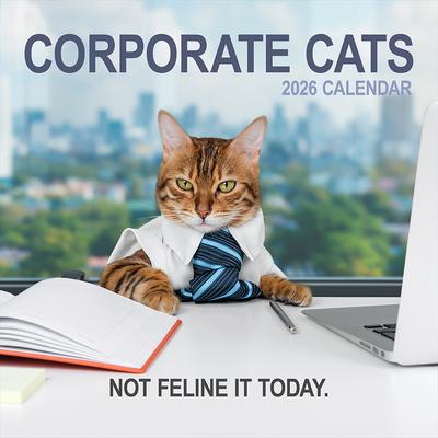 Show full view: 2026 Corporate Cats Wall Calendar slide 3 of 5