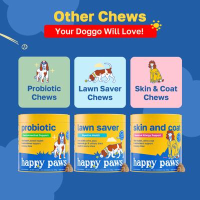 Show full view: Happy Paws Allergy Soft Chews Supplement for Dogs, 100 count slide 7 of 10