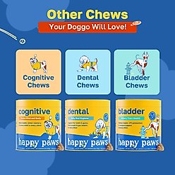 Happy Paws 10 in 1 Multivitamin Soft Chews Supplement for Dogs, 100 count slide 2 of 7