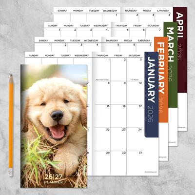 Show full view: 2026-2027 Dog Small Monthly Pocket Planner slide 8 of 9