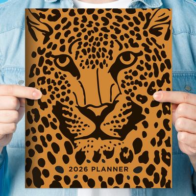 Show full view: 2026 Exotic Cat Large Monthly Planner slide 6 of 7