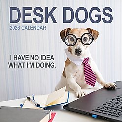 2026 Desk Dogs Wall Calendar slide 2 of 5