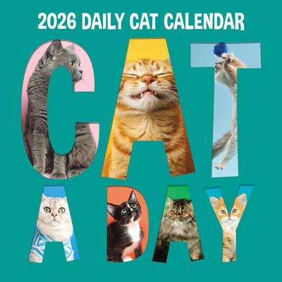 Show full view: 2026 Cat-A-Day Wall Calendar slide 3 of 6