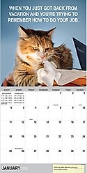 2026 Corporate Cats Wall Calendar slide 1 of 5