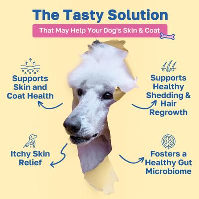 Show full view: Happy Paws Skin & Coat Soft Chews Supplement for Dogs, 100 count slide 3 of 10