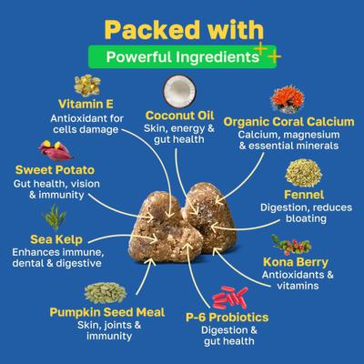 Show full view: Happy Paws Probiotic Soft Chews Supplement for Dogs, 100 count slide 4 of 10