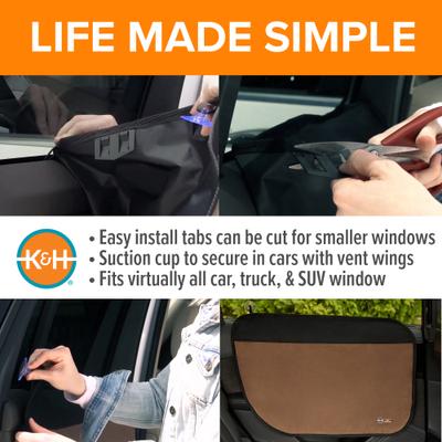 Show full view: K&H Pet Products Vehicle Door Protector, Tan slide 6 of 12