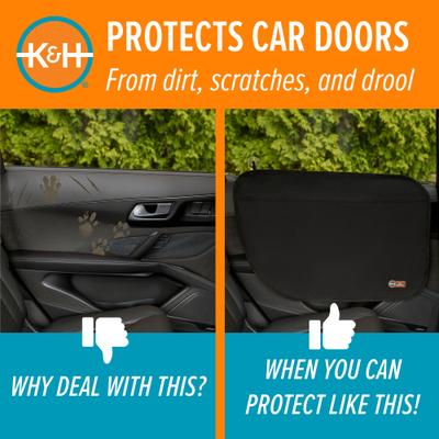 Show full view: K&H Pet Products Vehicle Door Protector, Black slide 5 of 12